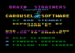 Atari GameBase [COMP]_Brain_Strainers Carousel_Software 1983