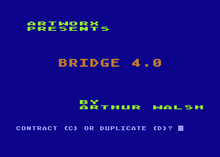 Atari GameBase Bridge_4.0 Artworx 1983