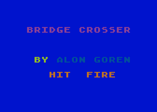 Atari GameBase Bridge_Crosser PI_Software