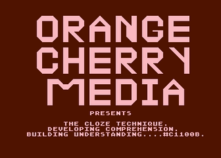 Atari GameBase Cloze_Technique_For_Developing_Comprehension_-_Building_Understanding_II Orange_Cherry_Software 1984