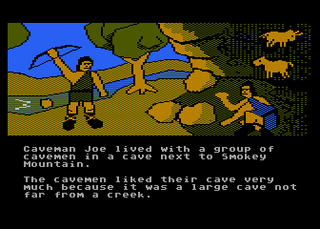 Atari GameBase Caveman_Joe Micro_Tales