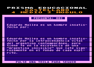 Atari GameBase Castellano_-_4°_Medio_-_Modulo_3 Prisma 1990