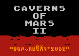 Atari GameBase Caverns_Of_Mars_II (No_Publisher) 1981