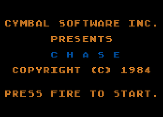 Atari GameBase Chase Cymbal_Software_Inc 1984