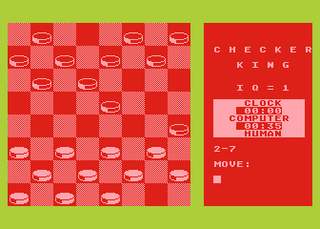 Atari GameBase Checker_King Personal_Software 1980