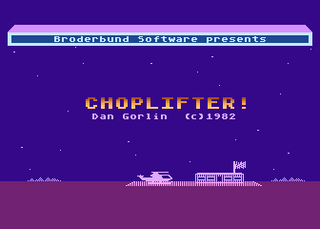 Atari GameBase Choplifter_(Colour) Brøderbund_Software 1982