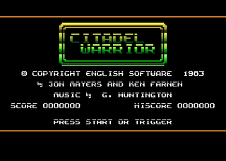 Atari GameBase Citadel_Warrior English_Software 1983