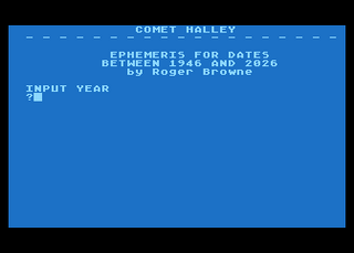Atari GameBase Comet_Halley (No_Publisher)