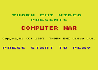 Atari GameBase Computer_War Thorn_Emi 1983