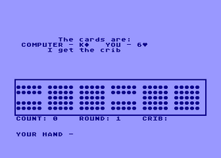 Atari GameBase Cribbage Thesis 1980