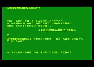 Atari GameBase Crowley_Manor Adventure_International_(UK) 1982