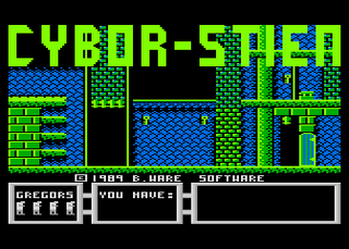 Atari GameBase Cybor-Stien B.Ware_Software 1989