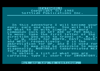 Atari GameBase Death_World Softside_Publications 1983