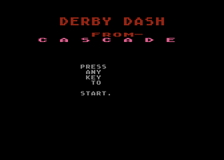 Atari GameBase Derby_Dash Cascade_Games 1984