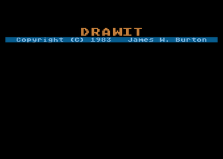 Atari GameBase Drawit APX 1983