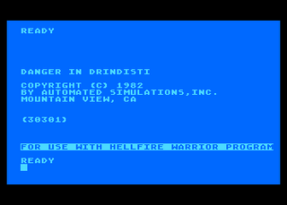 Atari GameBase Dunjonquest_-_Danger_in_Drindisti Epyx 1982