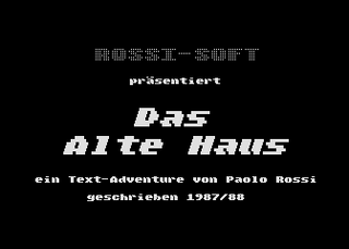 Atari GameBase Alte_Haus,_Das Rossi-Soft 1988