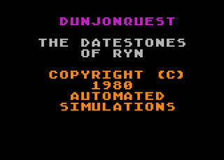 Atari GameBase Dunjonquest_-_The_Datestones_Of_Ryn Epyx 1980