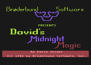 Atari GameBase David's_Midnight_Magic Brøderbund_Software 1982