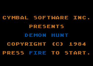 Atari GameBase Demon_Hunt Cymbal_Software_Inc 1984