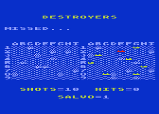 Atari GameBase Destroyers Atari_User 1987