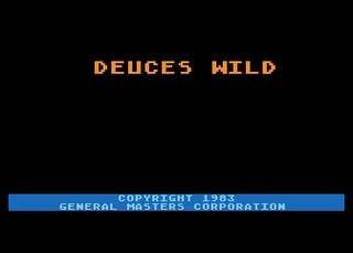 Atari GameBase Deuces_Wild K-Tek_Software 1983