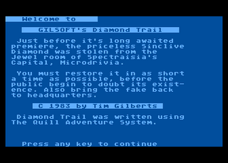 Atari GameBase Diamond_Trail Gilsoft