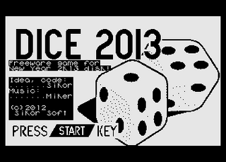 Atari GameBase Dice_2013 Sikor_Soft 2012
