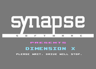 Atari GameBase Dimension_X Synapse_Software 1984