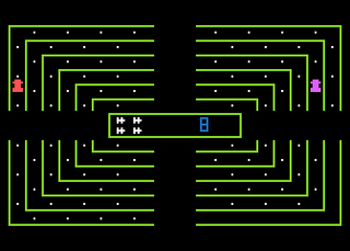 Atari GameBase Dodge_Racer Synapse_Software 1981