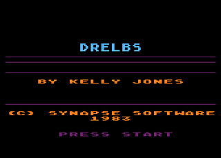 Atari GameBase Drelbs Synapse_Software 1983