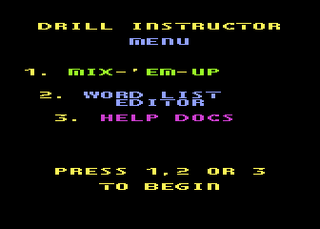 Atari GameBase Drill_Instructor,_The Omegasoft 1985