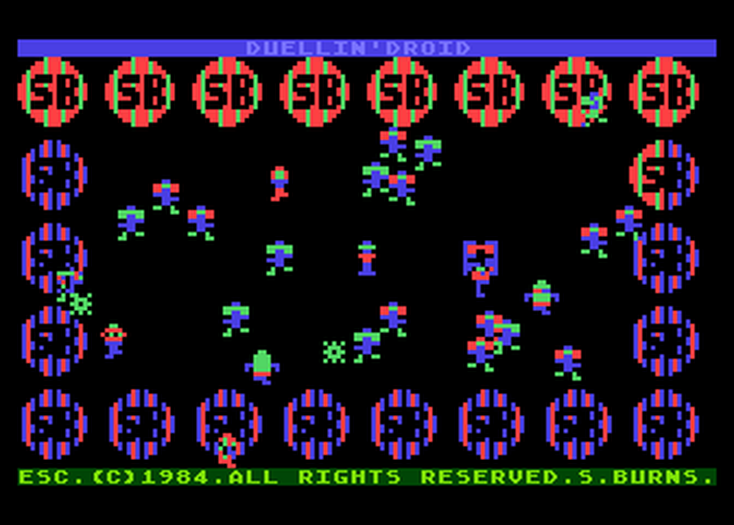 Atari GameBase Duellin'droid English_Software 1984