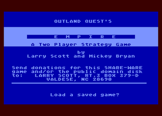 Atari GameBase Empire Outland_Quest_Software