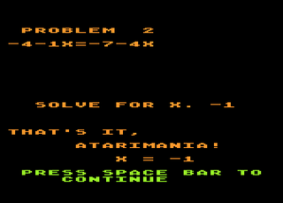 Atari GameBase Equations Educational_Activities,_Inc. 1982