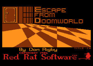 Atari GameBase Escape_From_Doomworld Red_Rat_Software 1986