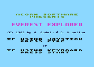 Atari GameBase Everest_Explorer Acorn_Software 1982