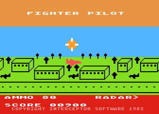 Atari GameBase Fighter_Pilot Interceptor_Software 1983