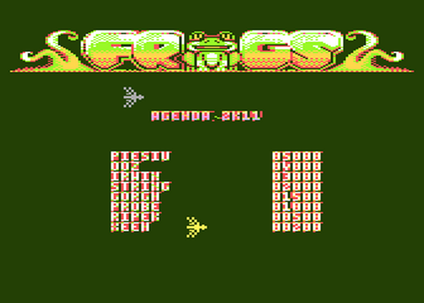 Atari GameBase Frogs Agenda 2011