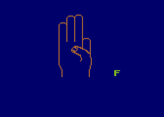 Atari GameBase Fingerspelling APX 1982