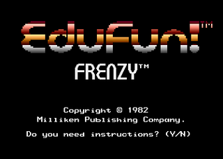 Atari GameBase Frenzy_/_Flip_Flop Milliken_Publishing_Company 1982