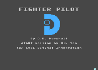 Atari GameBase Fighter_Pilot Digital_Integration 1985
