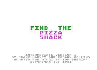 Atari GameBase Find_the_Pizza_Shack (No_Publisher) 1981