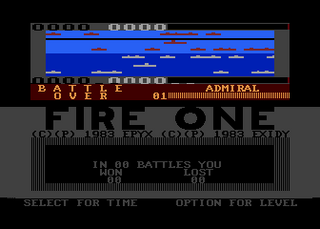 Atari GameBase Fire_One! Epyx 1983