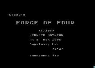 Atari GameBase Force_Of_Four (No_Publisher) 1989
