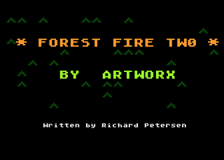 Atari GameBase Forest_Fire!_Two Artworx 1982