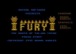 Atari GameBase Fury_-_The_Wrath_Of_Taljun_Cathu Aerion_Software 1991