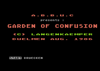 Atari GameBase Garden_Of_Confusion ABBUC 1986