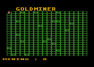 Atari GameBase Goldminer Robtek 1986