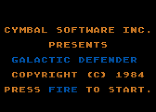 Atari GameBase Galactic_Defender Cymbal_Software_Inc 1984